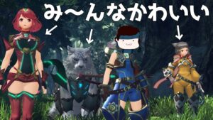 【ゼノブレイド2 #2】旅のお供がみんなかわいいゲームを初見でプレイ