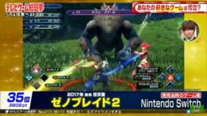 テレビゲーム総選挙 第35位 ゼノブレイド2