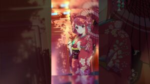 【ゼノブレイド2】あけおめホムラのショートタイムラプス