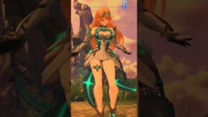 ゼノブレイド2 ヒカリちゃん💕黒い下着が好き！？