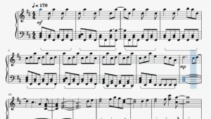 2nd Trailer(Xenoblade Chronicles 3) Piano Sheet Music - 2nd トレーラー(ゼノブレイド3)ピアノ