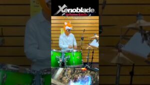 【ゼノブレイドDE】敵との対峙 ドラム🥁で打狐が叩いてみた！ #shorts