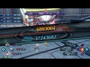 【ゼノブレイド2】守護者ノーネーム 極モード 1:32.06　1:36.40