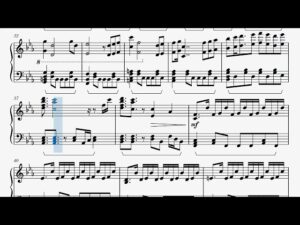 Battle! Vs. Sorrow (Xenoblade Chronicles 3) Piano Sheet Music - ゼノブレイド3 ピアノ