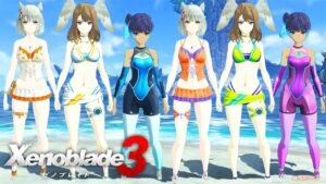 【ゼノブレイド3】水着キャラの待機モーション集 (全2種) DLCエキスパンションパス【Xenoblade3】
