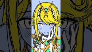 ヒカリちゃん描いてみた #イラストメイキング #ゼノブレイド2 #xenobladechronicles2