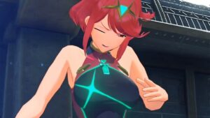 「ゼノブレイド2」ホムラの乳揺れループ再生でお楽しみください